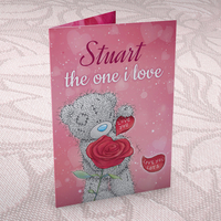 Personalised Me to You Card - One I Love