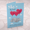 Personalised Me to You Card - Sky