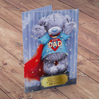 Personalised Me To You Card - Super Dad