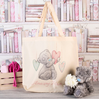 Personalised Me To You Tote Bag - Mum Heart Letters