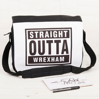 Personalised Messenger Bag - Straight Outta