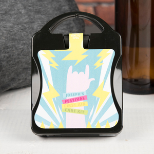 Personalised Mini Festival First Aid Kit
