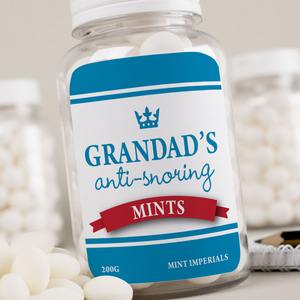 Personalised Mints - Anti-Snoring