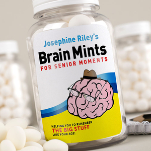 Personalised Mints - Brain Mints