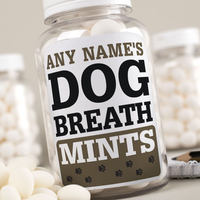 Personalised Mints - Dog Breath Mints