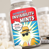 Personalised Mints - Incredible Invisibility