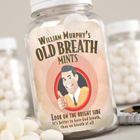 Personalised Mints - Old Breath