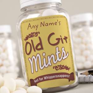 Personalised Mints - Old Git Mints