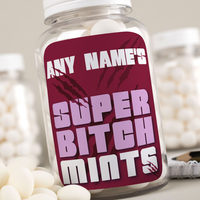 Personalised Mints - Super Bitch Mints