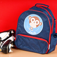 Personalised Monkey Backpack