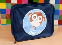 Personalised Monkey Lunch Bag
