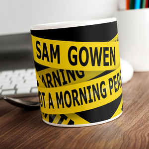 Personalised Morning Person Mug