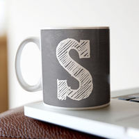 Personalised Mug - A To Z Chalkboard