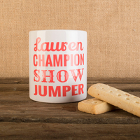 Personalised Mug - Champion Show Jumper