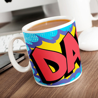 Personalised Mug - Comic Dad
