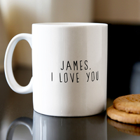 Personalised Mug - I Love You But