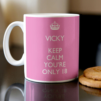 Personalised Mug - Keep Calm You