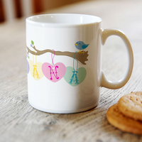 Personalised Mug - Little Birdie For Nana