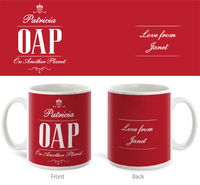 Personalised Mug - OAP On Another Planet