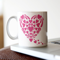 Personalised Mug - Ornate Heart