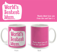 Personalised Mug - World