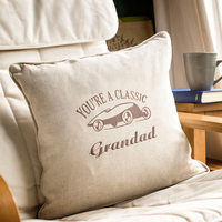 Personalised Natural Cushion - Classic