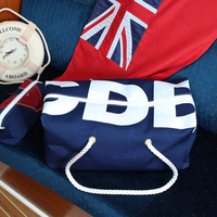 Personalised Navy Sports Bag