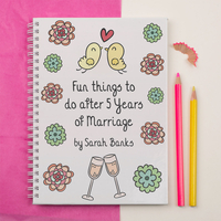 Personalised Notebook - Anniversary Years