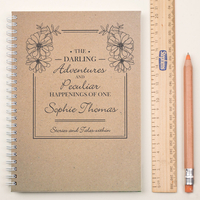 Personalised Notebook - Darling Adventures