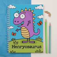 Personalised Notebook - Dinosaur