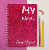Personalised Notebook - My Notebook