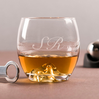 Personalised On The Rocks Glass Set - Initials