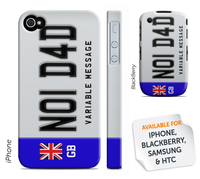 Personalised Phone Cover - NO1 D4D License Plate