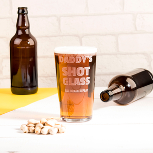 Personalised Pint Glass - Shot Glass