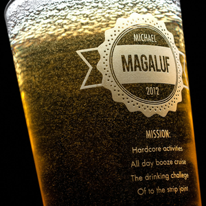 Personalised Pint Glass - Stag Do