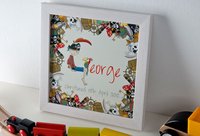 Personalised Pirate Initial Print