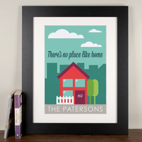 Personalised Print - No Place Like Home