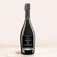 Personalised Prosecco - Silver Classic