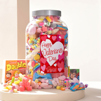 Personalised Retro Sweet Jar - Happy Valentine
