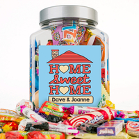 Personalised Retro Sweet Jar - Home Sweet Home