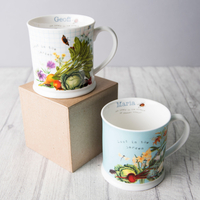 Personalised RHS Set Of Two Mugs