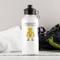 Personalised Robot Drinks Bottle