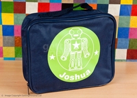 Personalised Robot Lunch Bag