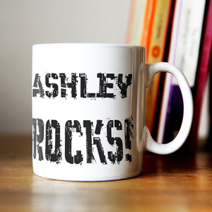 Personalised Rocks Mug