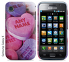 Personalised Samsung Phone Cover - Candy Hearts