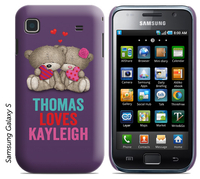 Personalised Samsung Phone Cover - Hugs - Love Bears