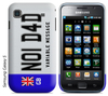 Personalised Samsung Phone Cover - NO1 D4D License Plate