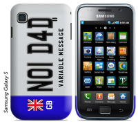 Personalised Samsung Phone Cover - NO1 D4D License Plate