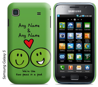 Personalised Samsung Phone Cover - Peas In A Pod
