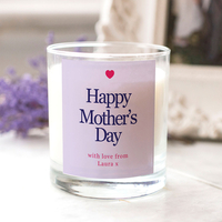 Personalised Scented Candle - Happy Mother
